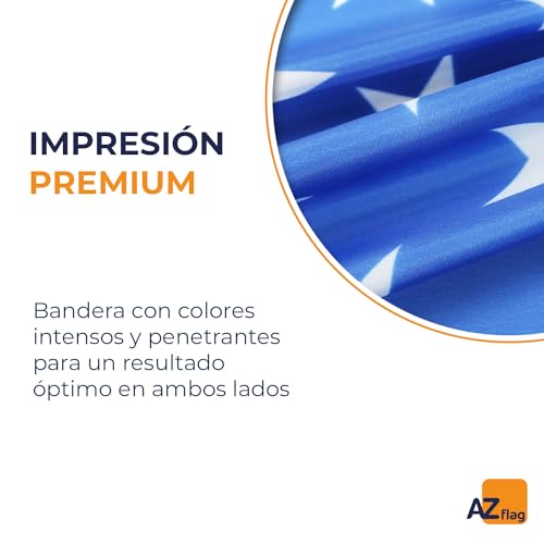 BANDERA de los ESTADOS UNIDOS 90x60cm - BANDERA AMERICANA - USA - EE.UU 60 x 90 cm poliéster ligero - AZ FLAG