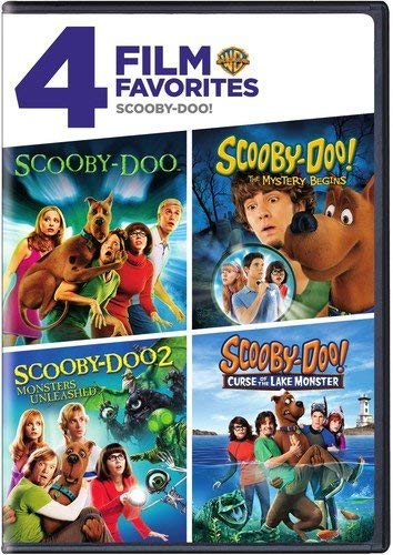 4 favoritos de la película: Scooby-Doo (acción en vivo) (DVD) por Warner Home Video